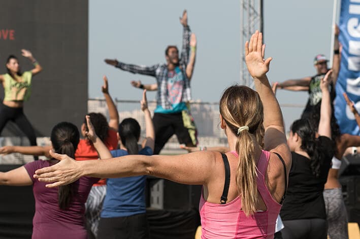 Zona de actividades deportivas